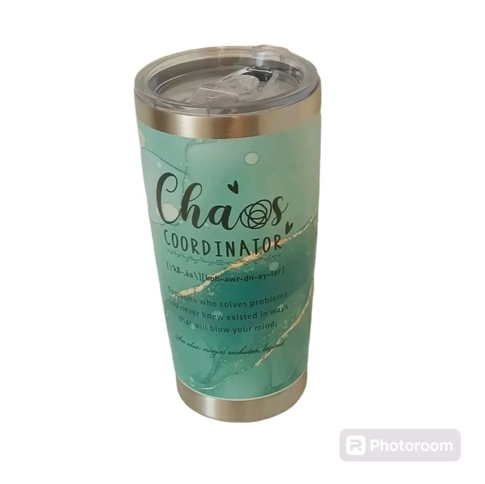 Chaos Coordinator  20oz Tumbler New In Box